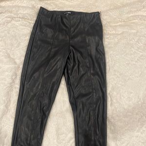 Faux Leather Pants